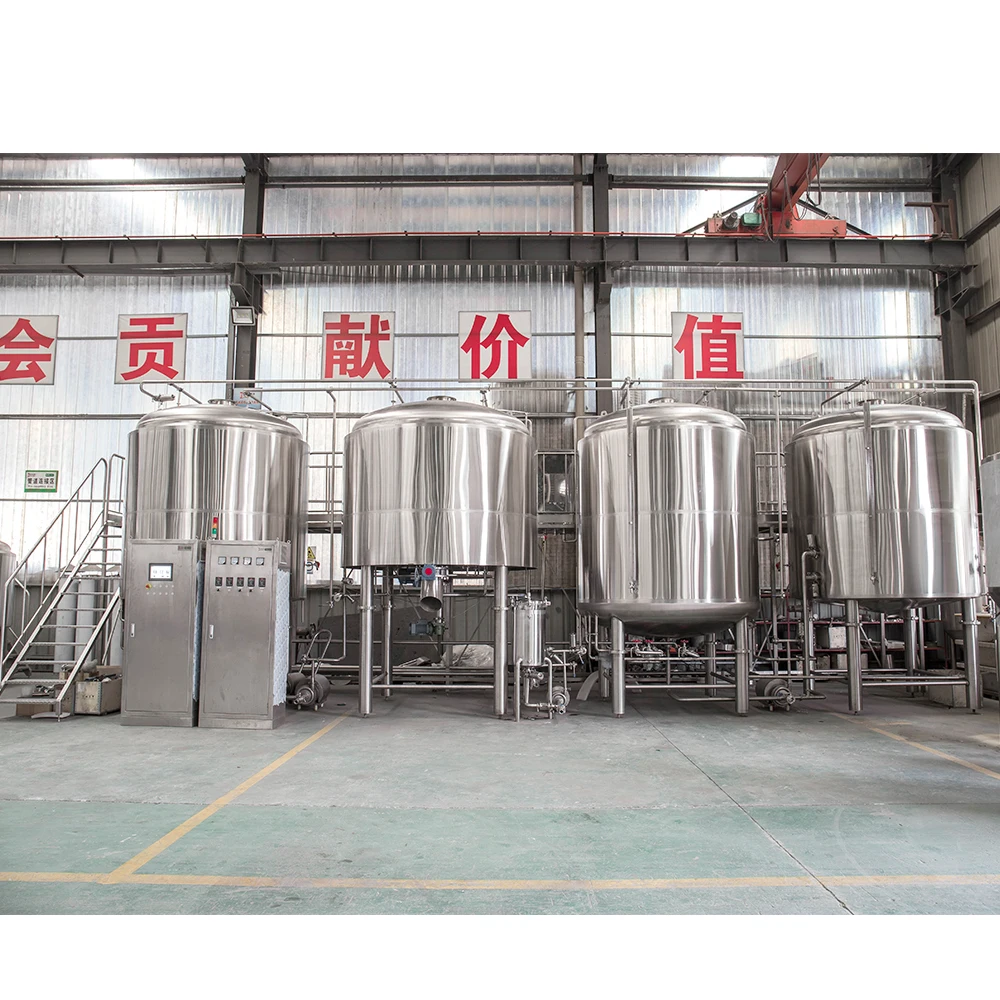 NDL CRAFT Industrial Brewing Equipment 5000L Beer Brewery Fermenting Facility With Four-vessel Brewhouse
