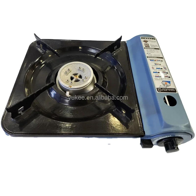 High quality Portable Mini outdoor camping gas stove Hiking cooking burner Backpacker Cook Stove lighter stove for camp