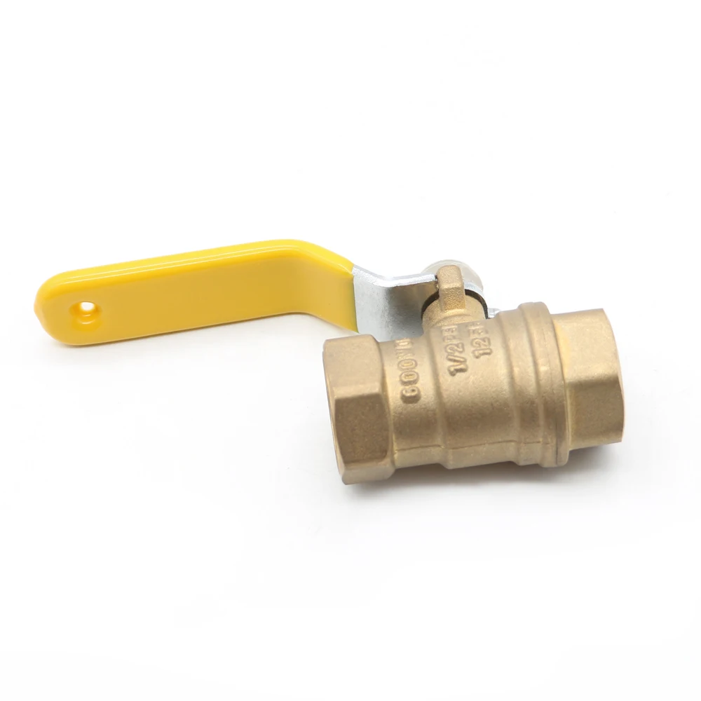 High Quality Support customization Full port WOG600 Female thread brass ball valve for water oil gas use