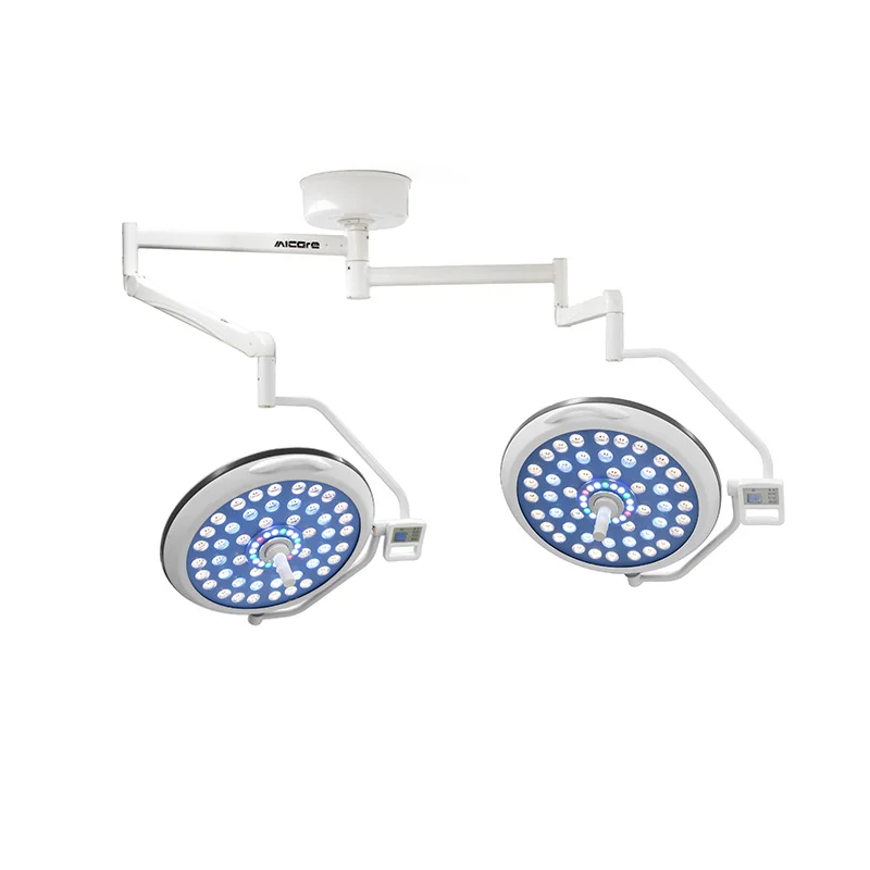Shadowless surgical operating lamp overhead LED white  light bulbs  with camera  for hospital or lab purpose