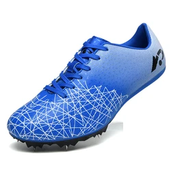 Factory hot sale spiked shoes student exam competition comfortable sprint long track and field shoes sports training