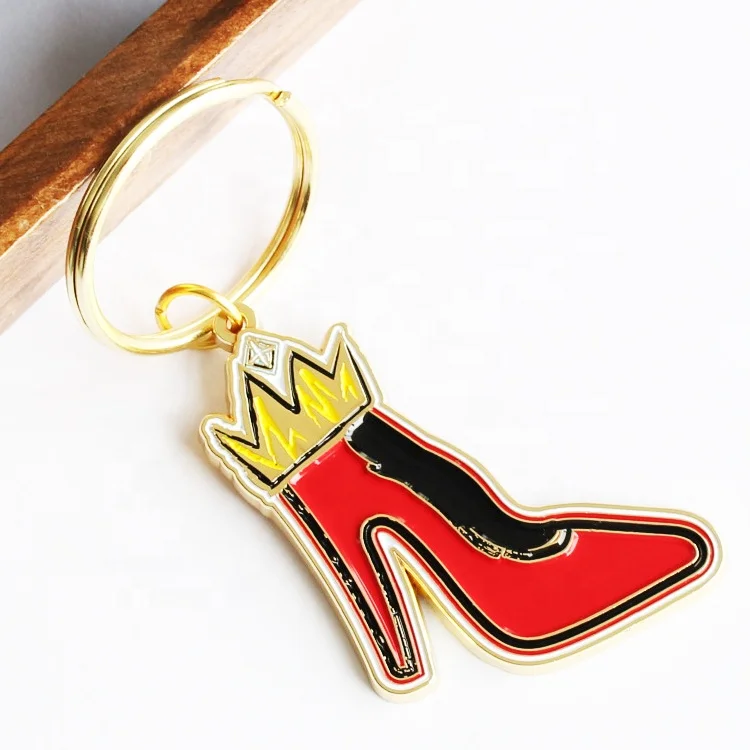 China manufacturers zinc alloy iron metal custom personalized soft hard enamel keychains