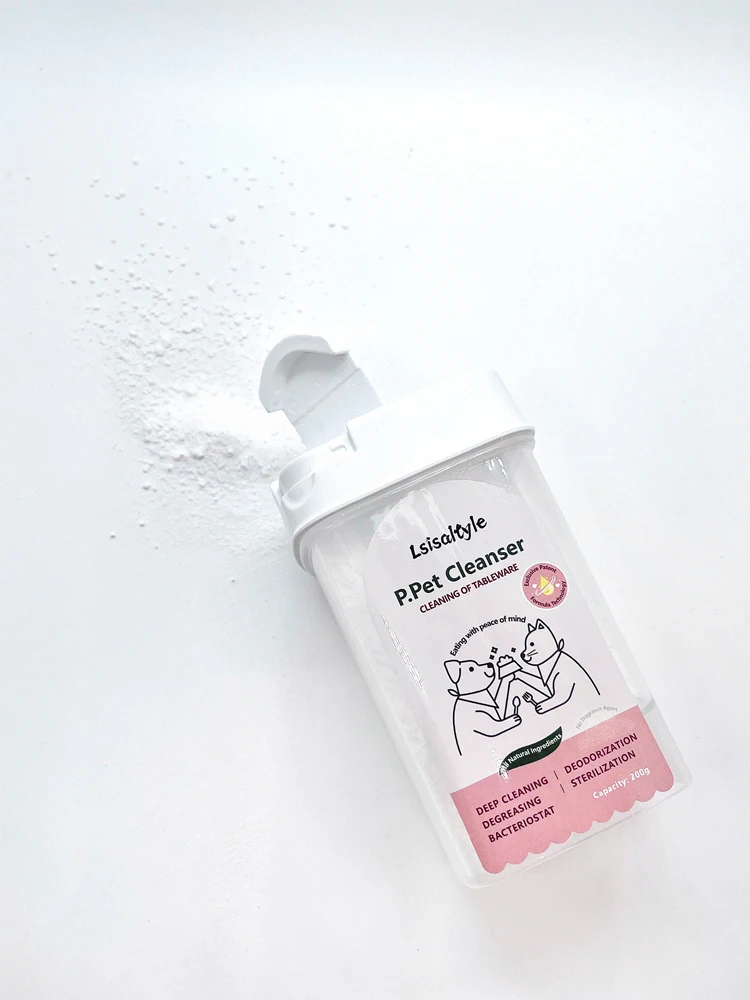 Factory wholesale deodorant antibacterial multi-function pet special detergent all natural ingredients dishwashing powder