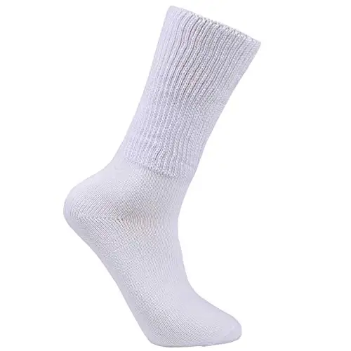 Chaussettes en coton Custom Men Loose Soft Breathable Top Quality Diabetic Cotton Socks