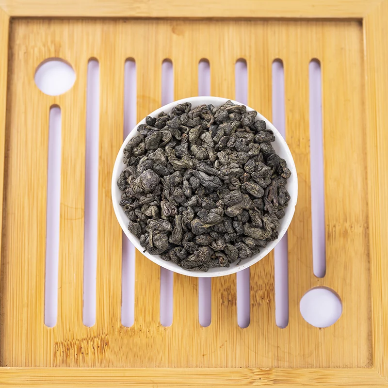 wholesale China gunpowder 3505 green tea factory price 3505A high grade 3505AAA  gunpowder 3505B