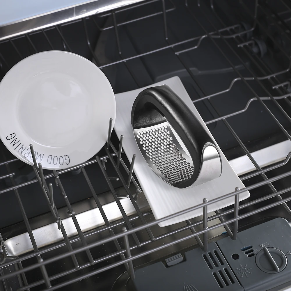 Stainless Steel Garlic Press Manual Garlic Mincer Chopper Garlic Press Rocker