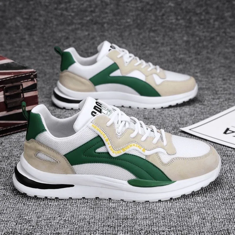 Professional manufacturer new fashion running casual men breathable sport shoes