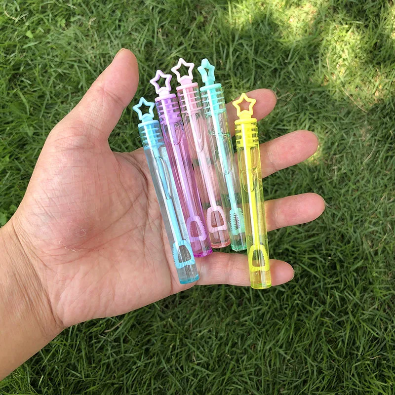 YIWU AULLAN детская мини-Пузырчатая палочка, уличная красочная пузырчатая игрушка, воздуходувка