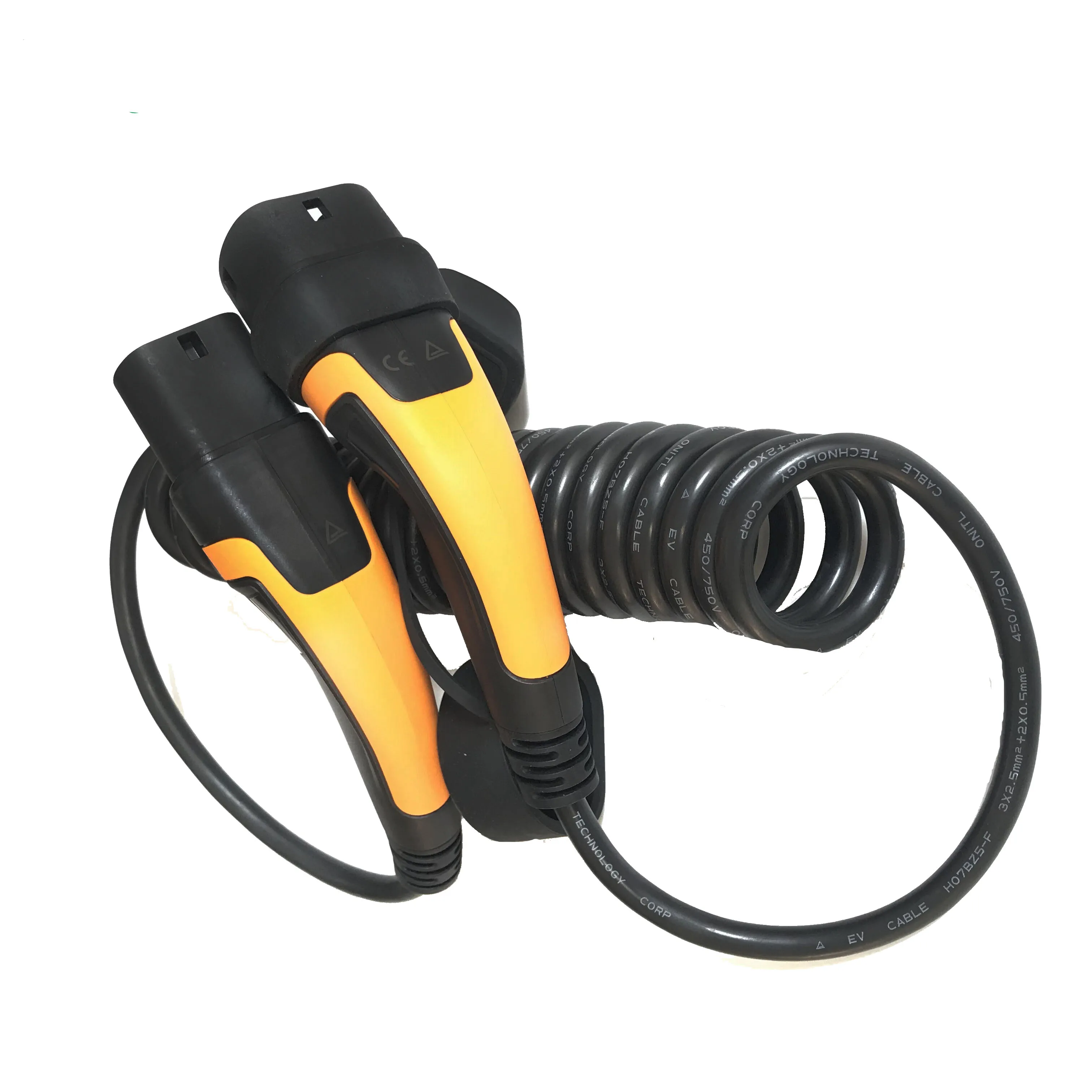 Зарядный кабель типа 2-типа 2, тип 2, тип 3, штекер-гнездо, разъем для электромобилей