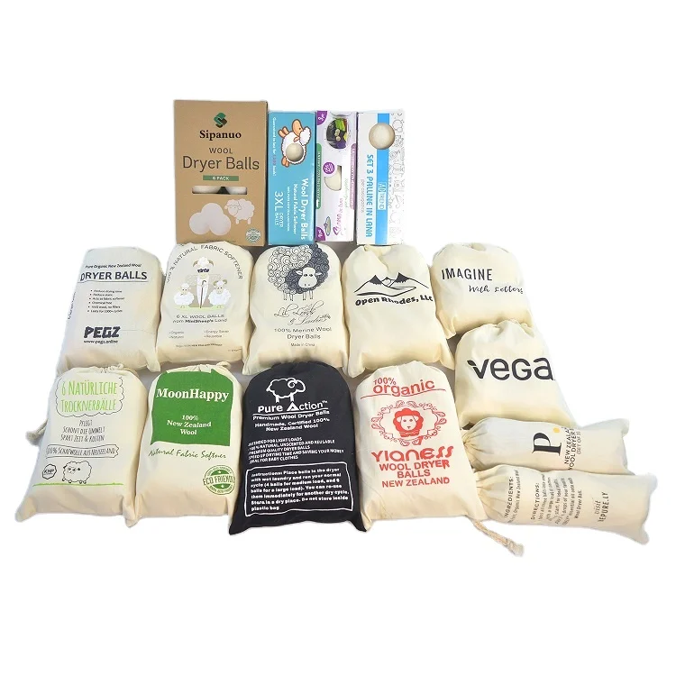 Wholesale OEM Eco XL Felt New Zealand Australian Laundry Pure Wool Dryer Balls Organic