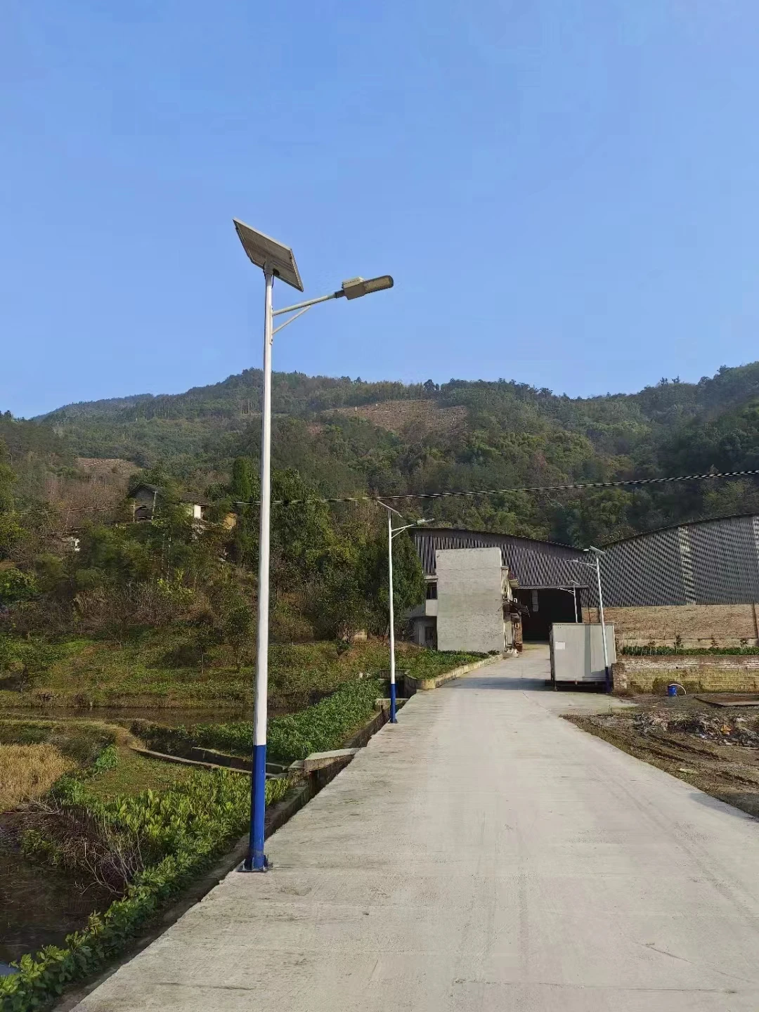 80w street light solar panel 12v 50ah lead acid battery