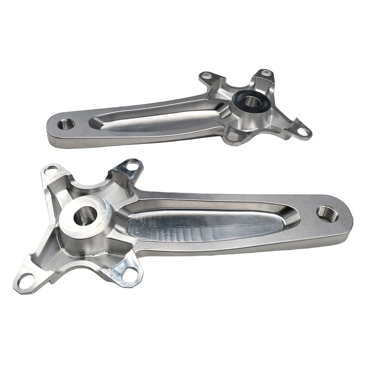 Mountain Road Bike Crank Set Aluminum Alloy Full CNC machining  Hollow Cycle Left Right Crank Arm Bicycle Crankset