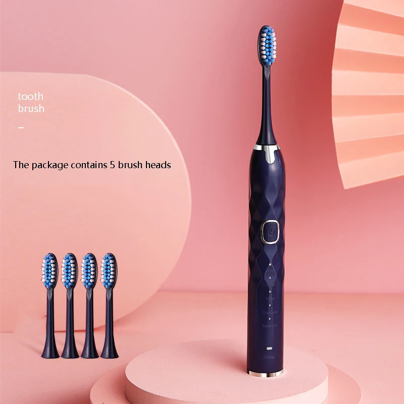 Smart Toothbrush Sonic 6 Modes Rechargeable Customized Motor Personal Use
