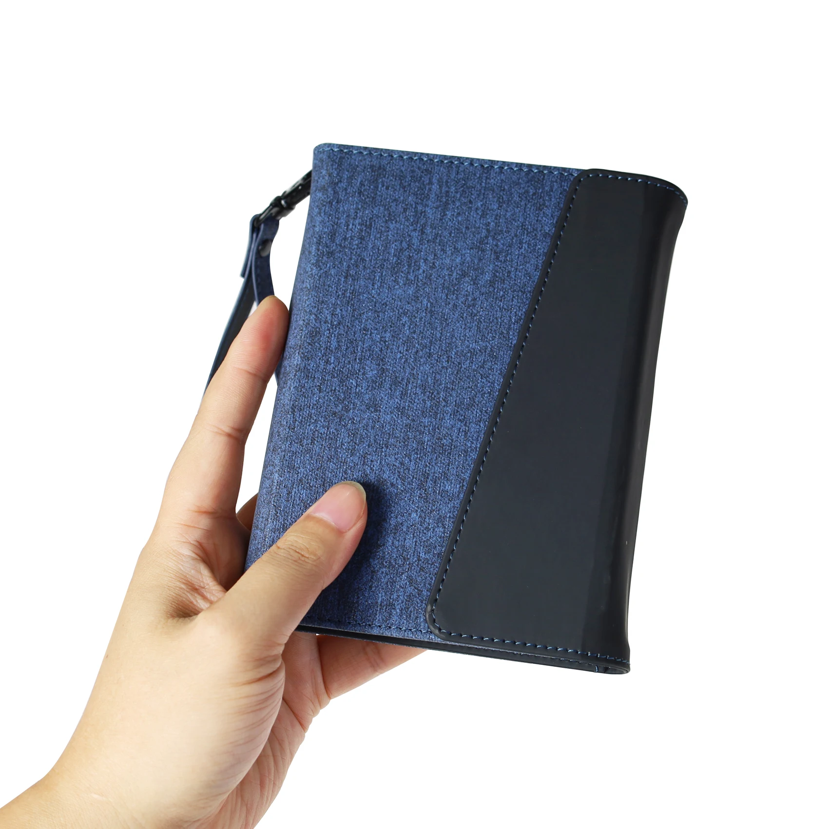 wholesale Pu leather passport holder work with find my customized logo Travel Passport Finder MFI certified Tag