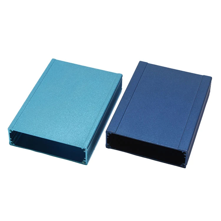 Whole Body Anodizing Aluminum Alloy Extrusion Amplifier Boxes Case Manufacturers DIY Custom Electronic Amplifier Enclosure