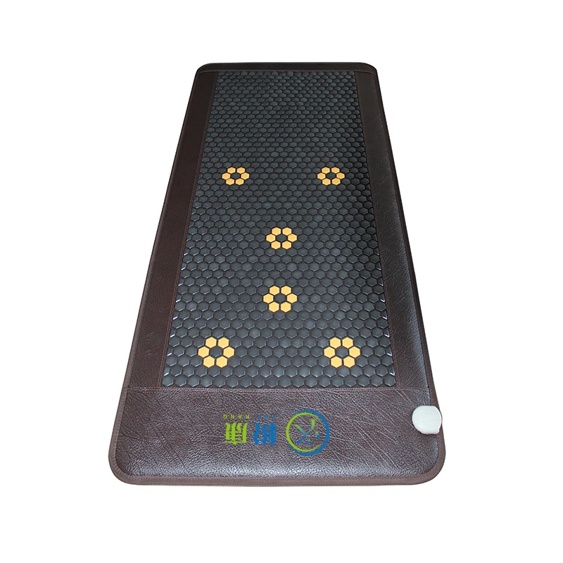 Heating Therapy Mat Purify Air Far Infrared Light Pain Relief Promote Blood Circulation Hot Stone Heating Mat