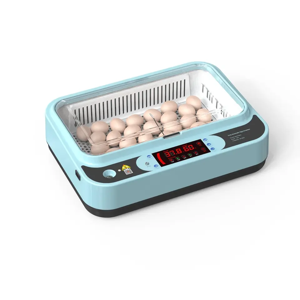 2022, цифровой автоматический инкубатор для цыплят, птицы, с контролем температуры, 64 яйца