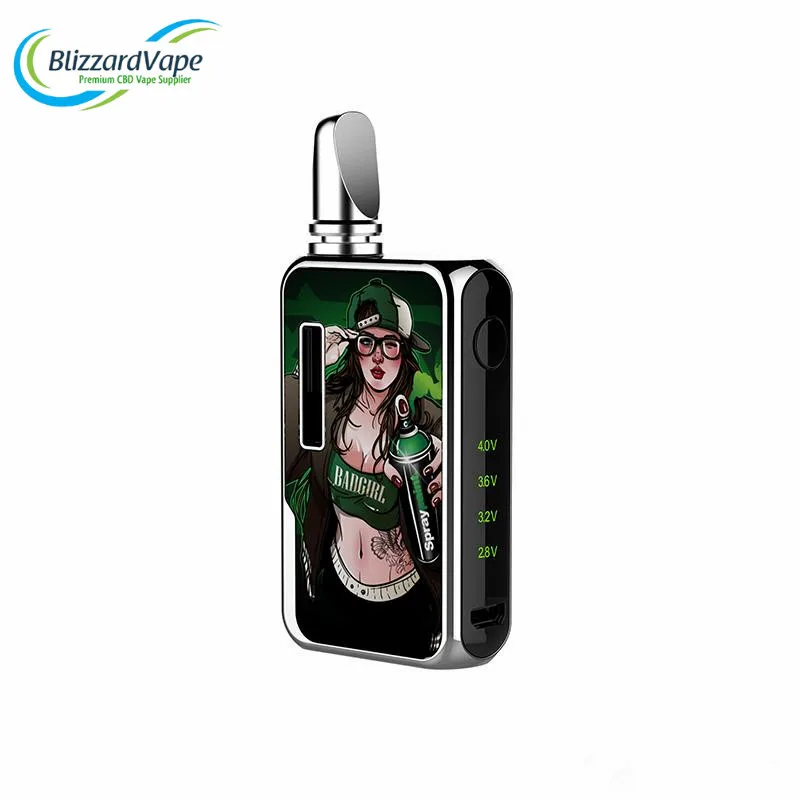 
Dragoo 3D Box Mod Custom 510 Cbd Vape Battery With Battery Level Display 