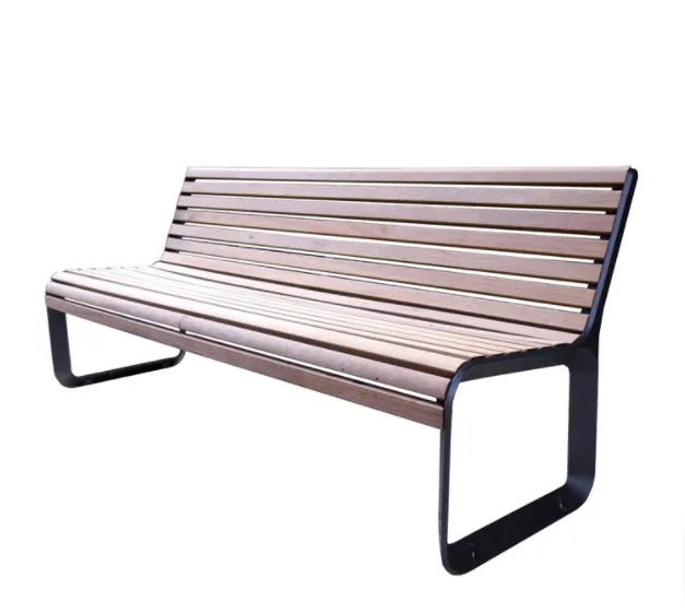 Aluminium bench outdoor contemporary Garden furniture bench