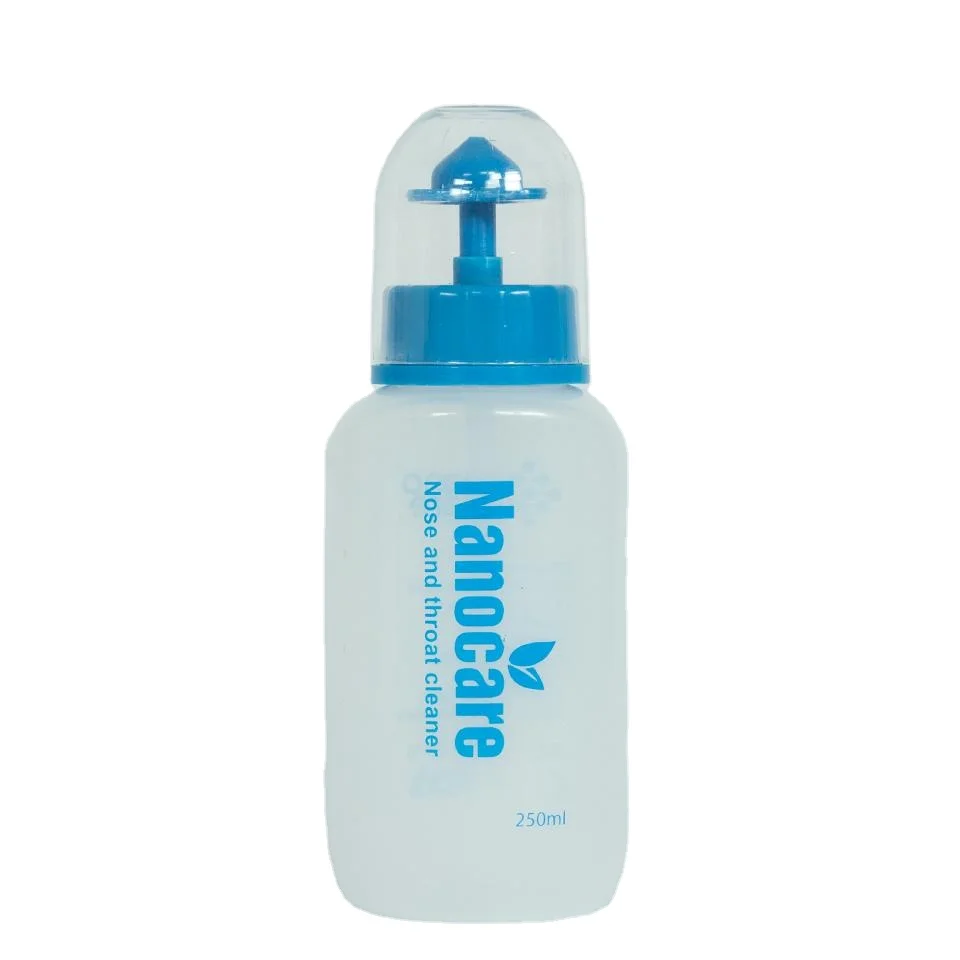 CE Approved 250 ml Plastic Nasal Rinse Sinus Wash Bottle for Adults and Children Made in Vietnam Wholesale