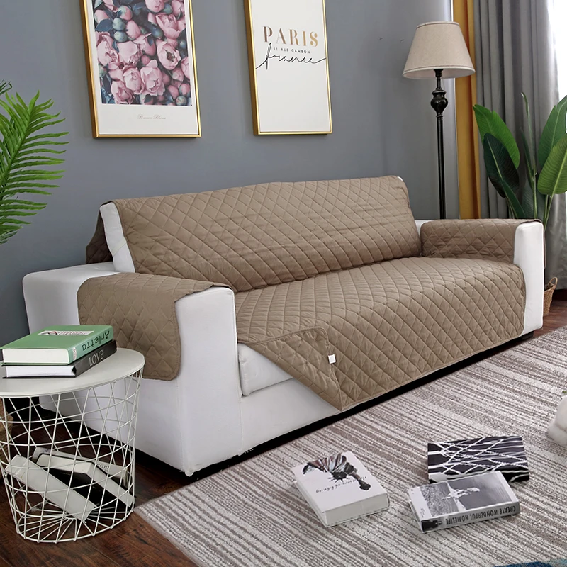 Durable Pet Cover for Sofa Couch Cover Furniture Protector Sofa Slipcover Reversible Sofa Cover for 3 Cushion Couch