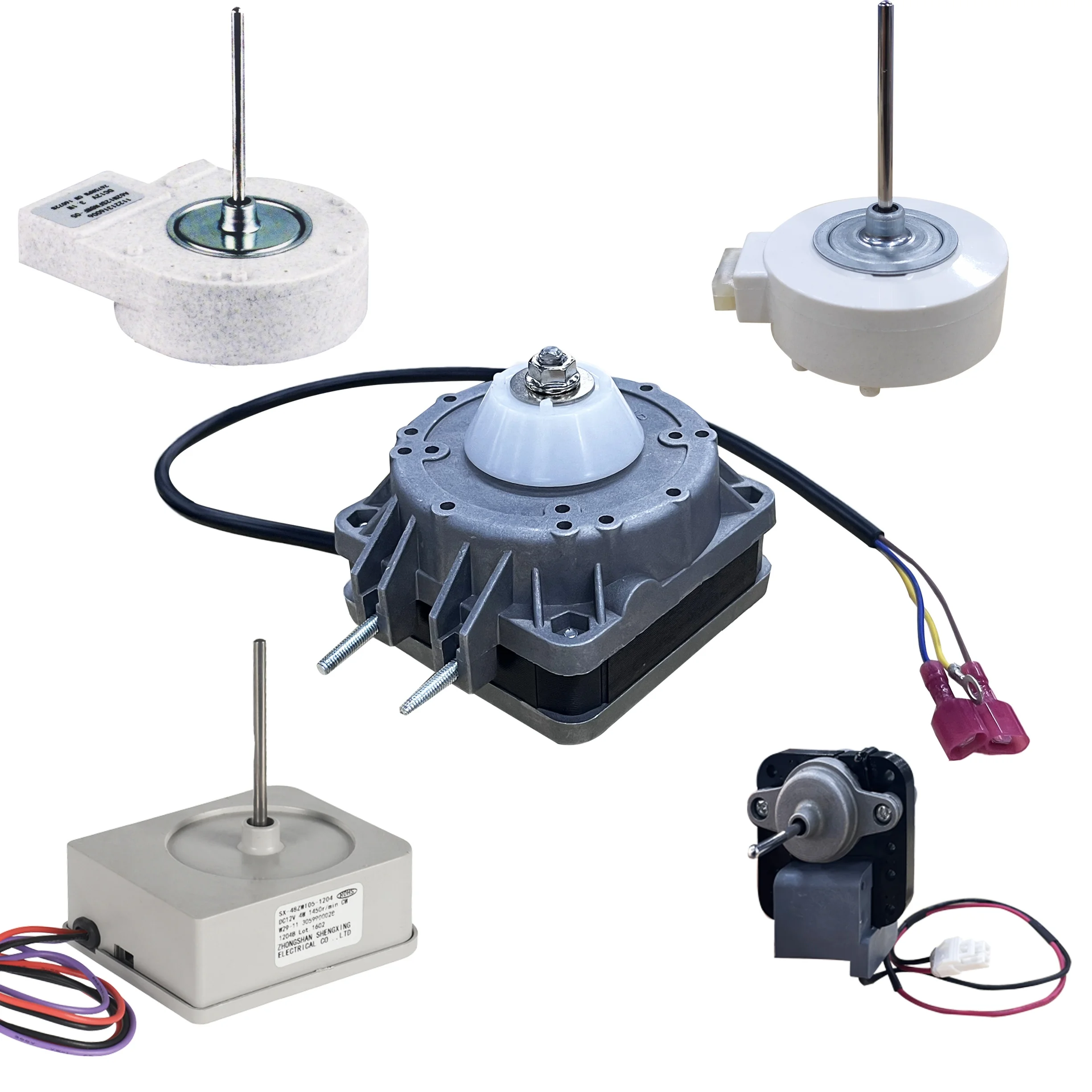 27W 1350RPM Single Phase Asynchronous Motor for Refrigerator Freezer Application