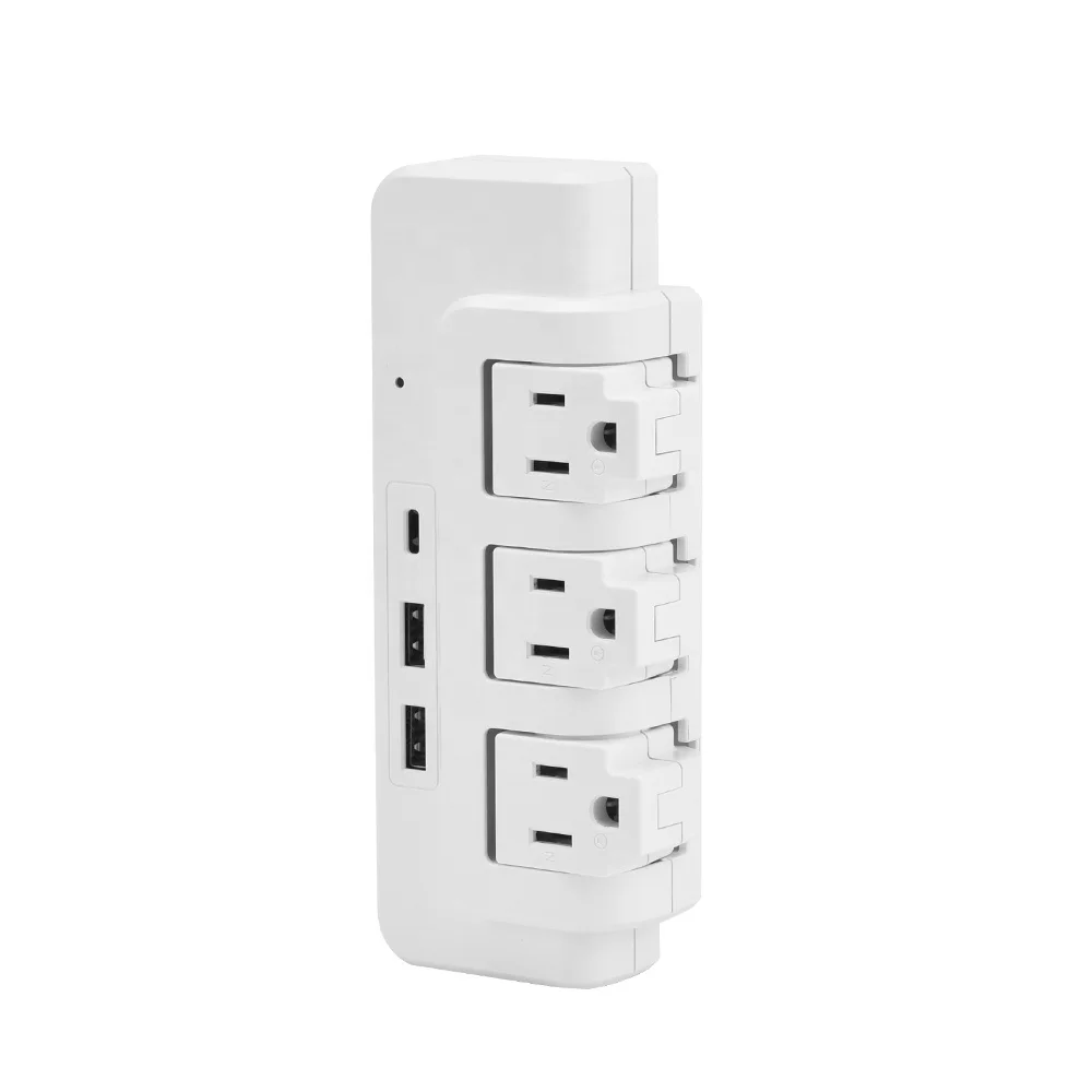 3-сторонняя розетка 3 usb Электрические Гибкие c настенные