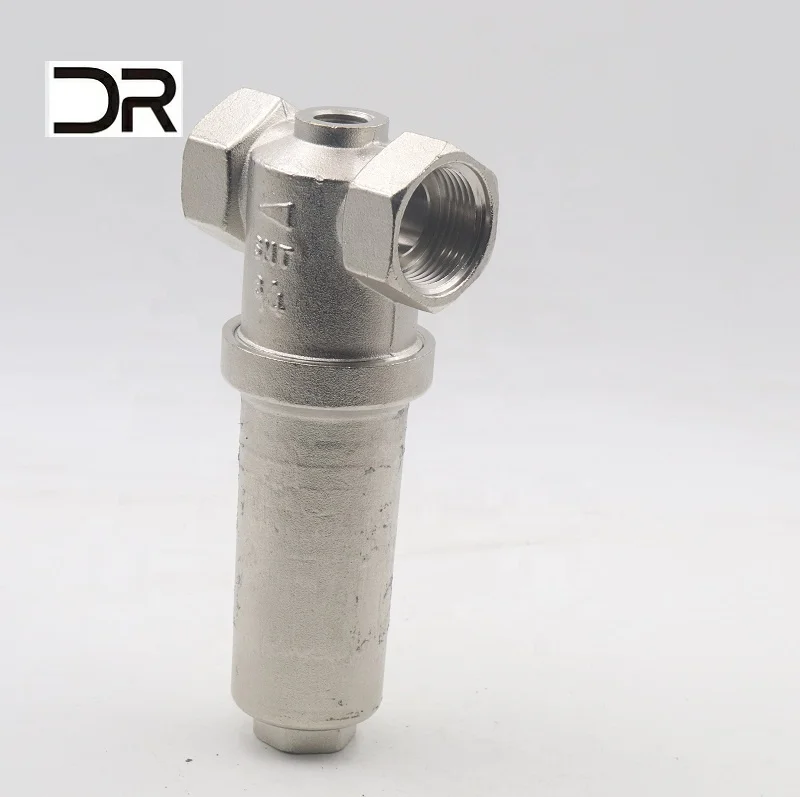 Forged brass strainer valve with hose ball valve