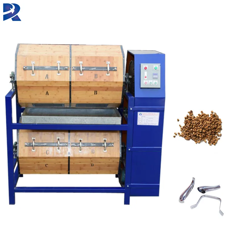 300L Industrial Tumbling Barrel Finishing Machine Abrasive Drum Polishing Machines