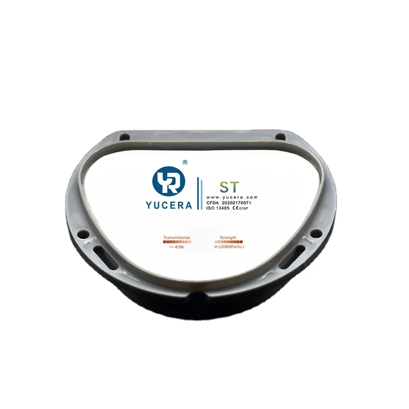 YUCERA ST циркониевые блоки, блоки из белого циркония для CAD CAM Aman system, цирконий для стоматологической лаборатории