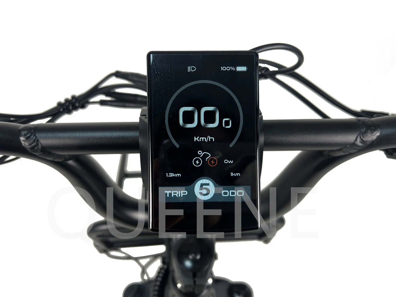 Queene Long range fat tire electric mountain bike hidden dual batteries  Bicycle 1000w 52V 21ah Ebike china manufacturer