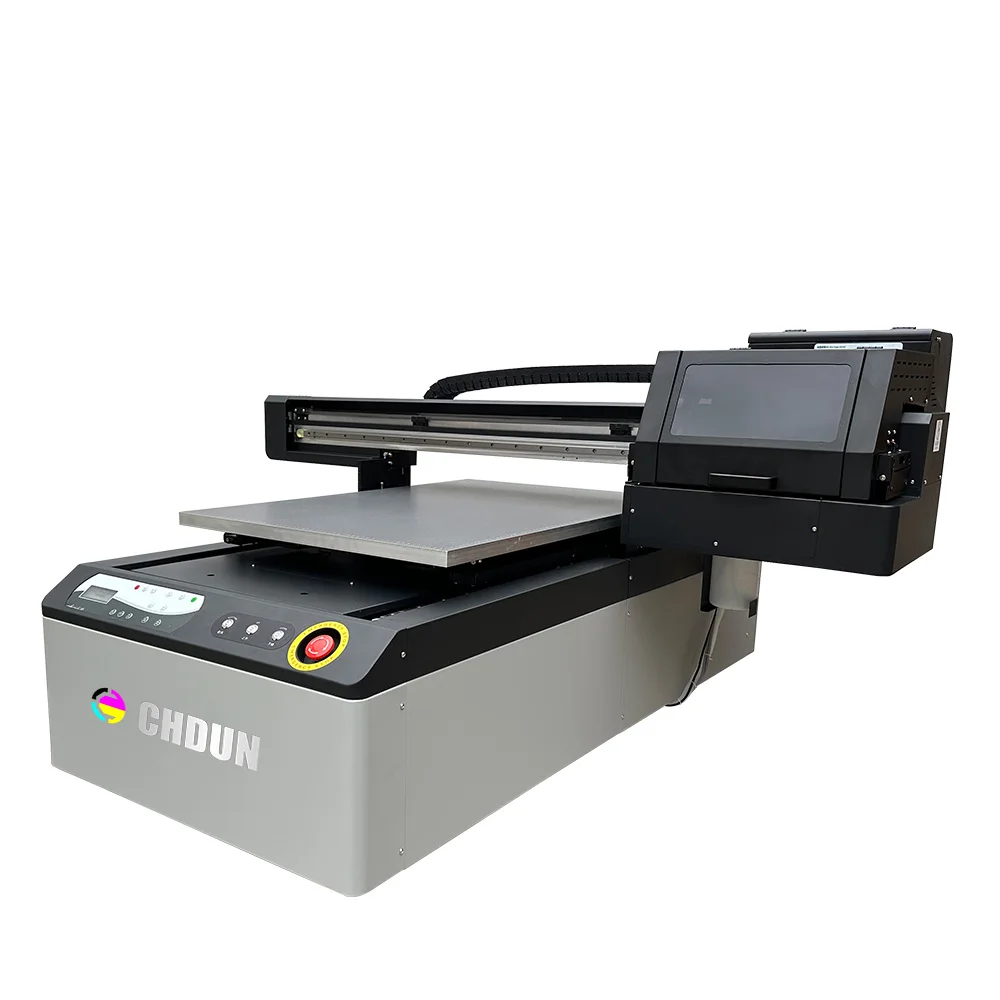 Big Format Inkjet 6090 UV Printer TX800/XP600/ I1600/I3200 Head Flatbed UV Printer Digital Printing Machine For Acrylic Wood