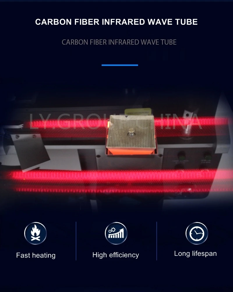 New  2024 Version LY G850 G-850 Universal Semi-automatic Align Industrial BGA Rework Station For Server Notebook Laptops