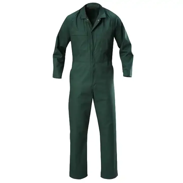 Custom bule 65 polyester 35 cotton technician uniform workwear coverall for men workwear