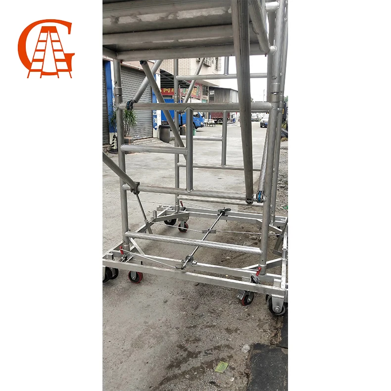 portable steel aluminum scaffolding tower aluminum ringlock scaffolding for sound and light (1600154532928)