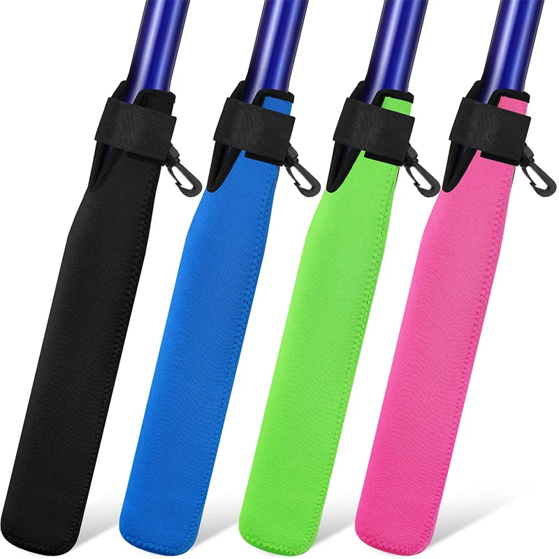 Custom warmer soft neoprene sport accessories hockey softball baseball bat stick sleeve protector cover with hook