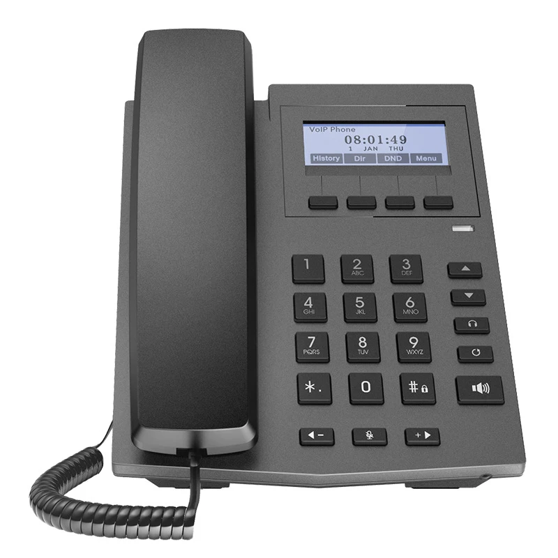 Telephone Products SIP Phone multi account OEM POE VOIP HD Voice switch IP Phone Support Cheap Business IP Phone LAN based