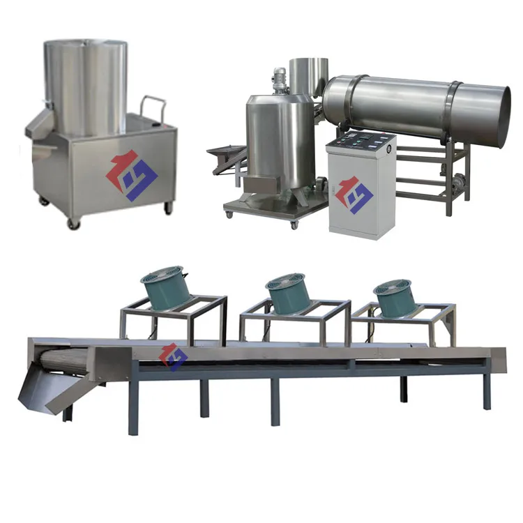 Mini frosted corn flakes extruder making manufacturing machine processing line price