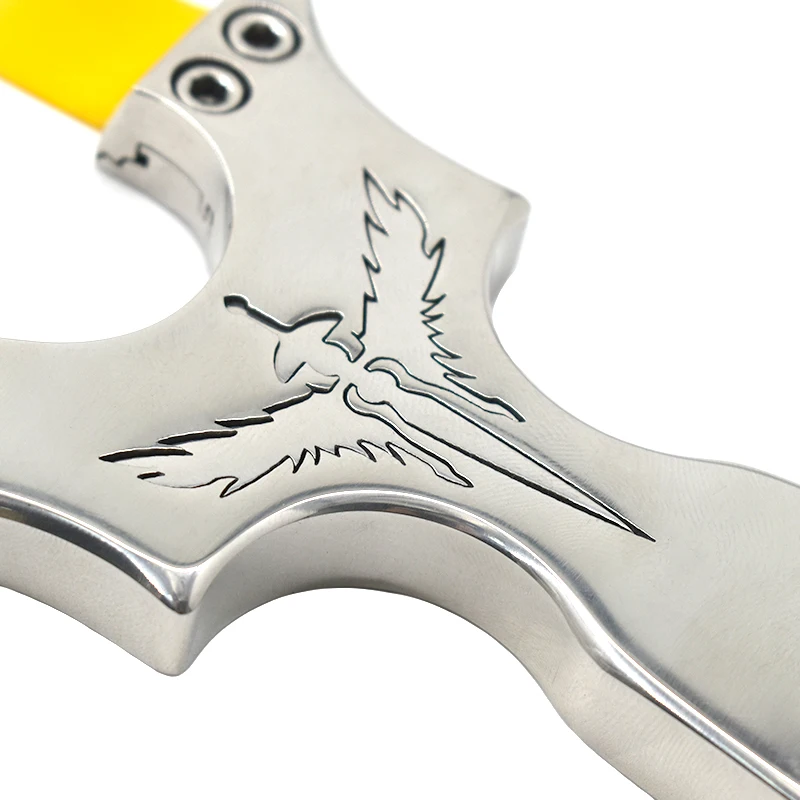 Double screw stainless steel slingshot high quality hunting slingshot toy