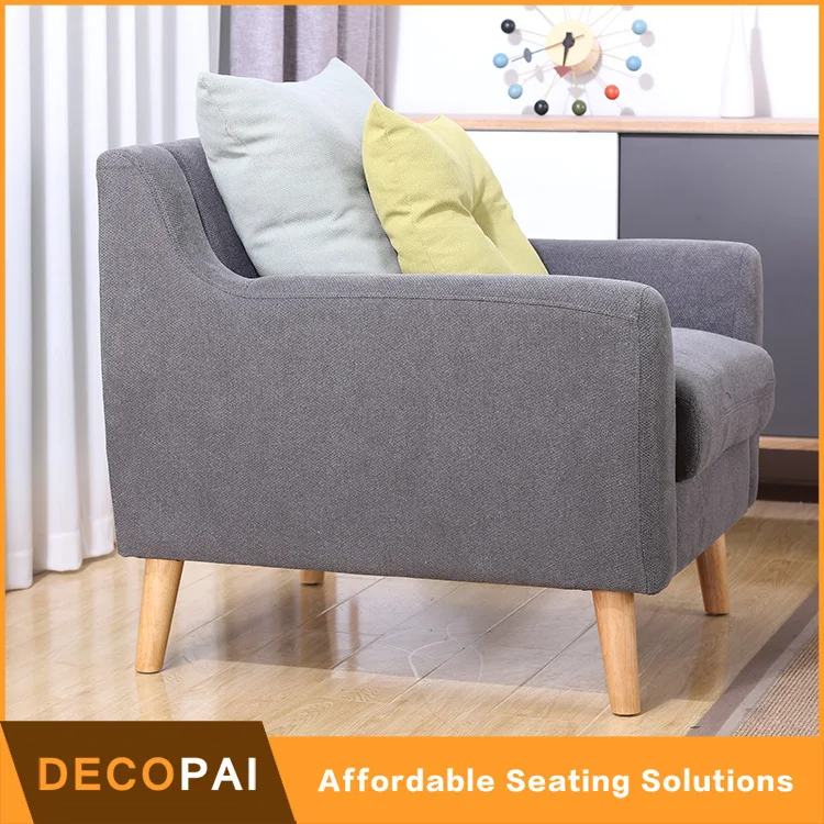 Обивка ткань мебель для гостиной современные деревянные ноги 1 сиденье 2 место 3 один диван любовь диван три человек диван