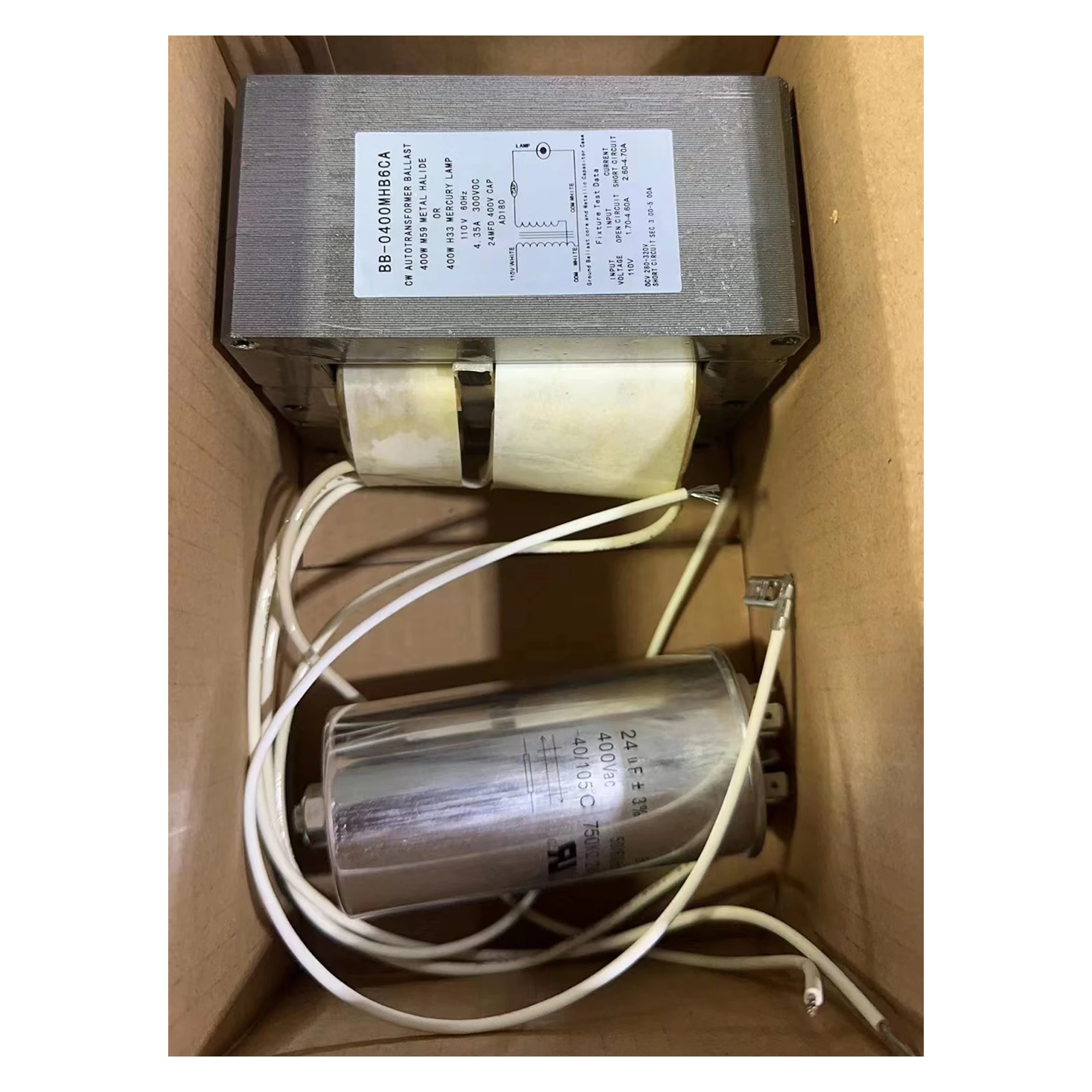 Multi-Volt 120-208-240-277V 60Hz  1000W CWA Metal Halide Lamps Magnetic Ballast