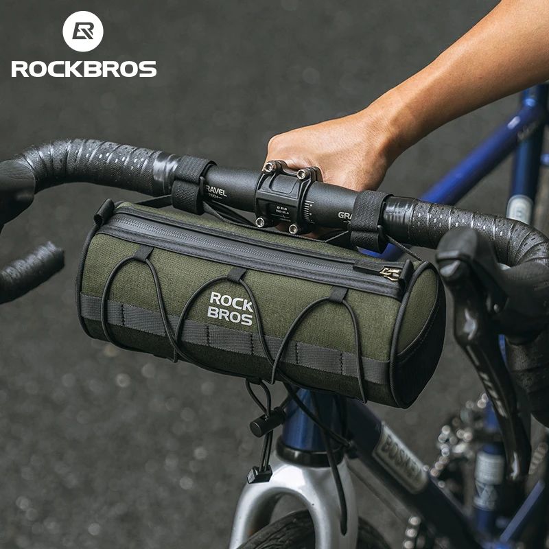 ROCKBROS Front Waterproof Bicycle top Tube Bag Large Capacity MTB Road basket storage bag outdoor bicycle handlebar bags