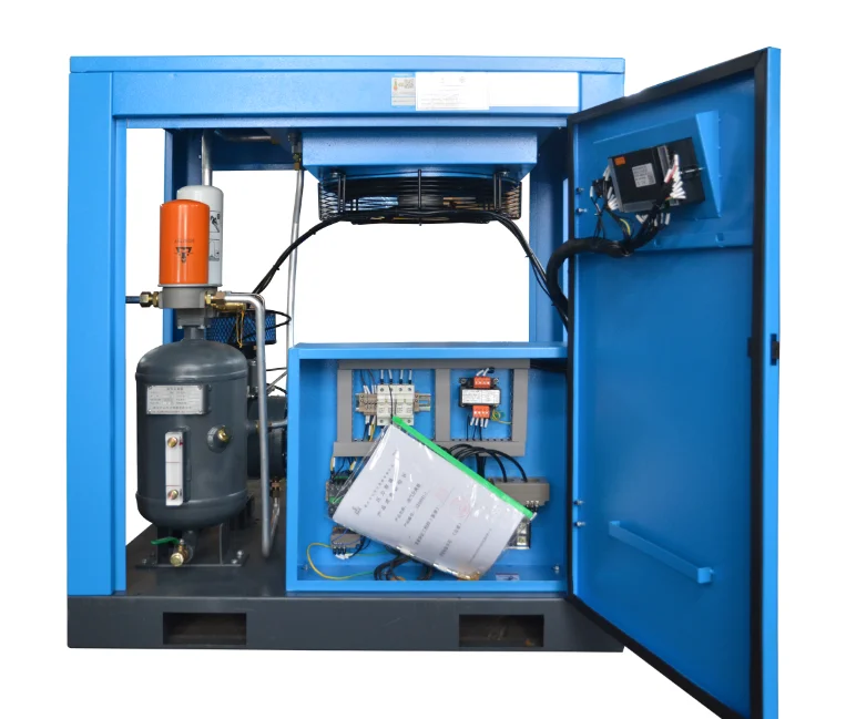 Boreas series 37kw 8bar screw Rotary air compressor BK37-8 for Vitnem