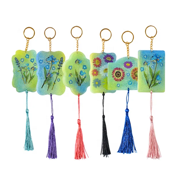 DLR1128 точечная оптовая продажа Сделай Сам Сердце Звезда асимметричное кружево двойное отверстие кисточка список подвеска брелок силиконовые формы для эпоксидной смолы