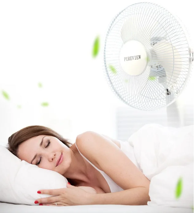 AC/DC Operation Metal Grill 12 Inches 3 Blades Rechargeable Home Solar Fans Rechargeable Electric Fan