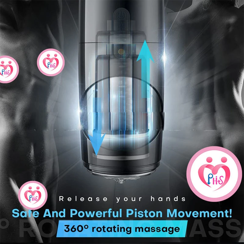 Sex Toys Automatic Male Telescopic Sucking Masturbator Cup Blow job Pussy Vagina Masturbation Machine Adult 18+ For Men