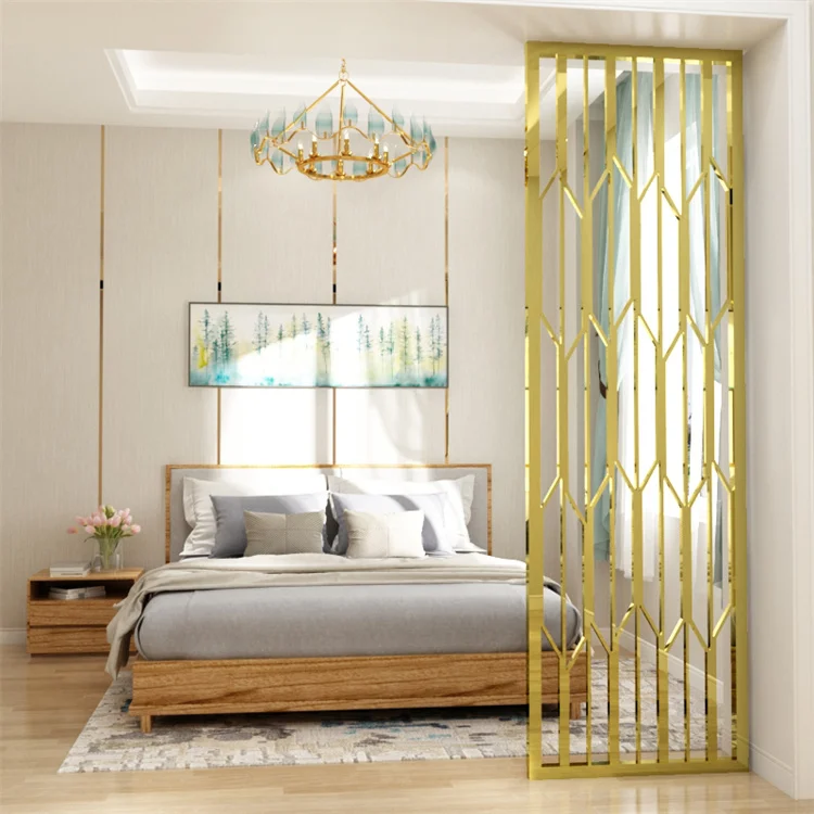 Moving Wall Dividers Stainless Steel Metal Partition Stainless Steel Screen office wall partition