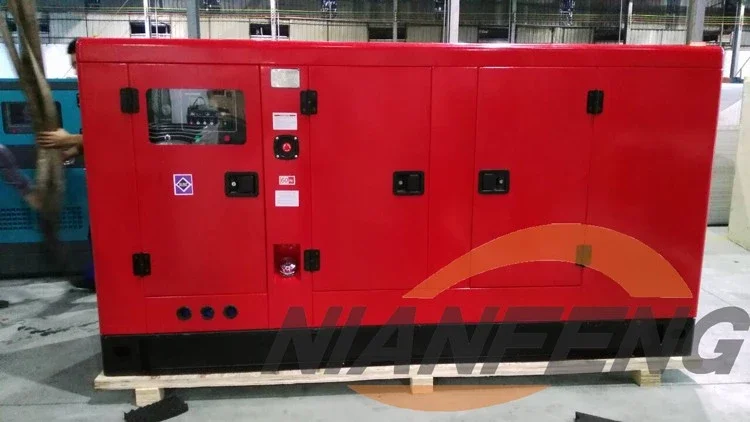 Дизельный генератор 30 кВт с бесщеточным генератором установка