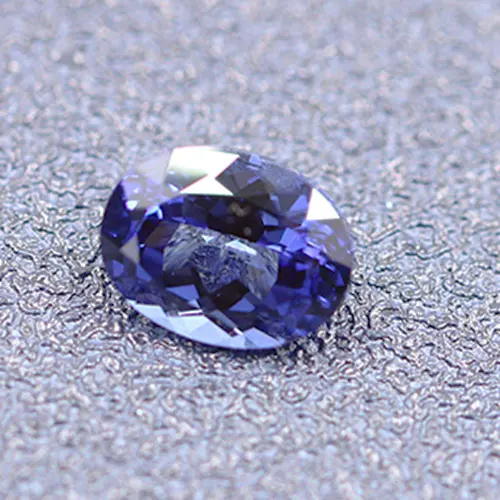 Oval Cut 34# Blue Sapphire Corundum Loose Gemstone Fancy Cut Synthetic Corundum 34# Sapphire Blue Stone