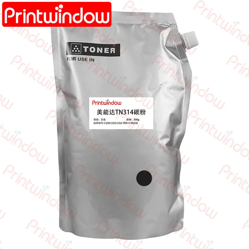 PRINTWINDOW!!! TN314 TN210 Toner powder for Konica Minolta bizhub C250 C252 C353 toner